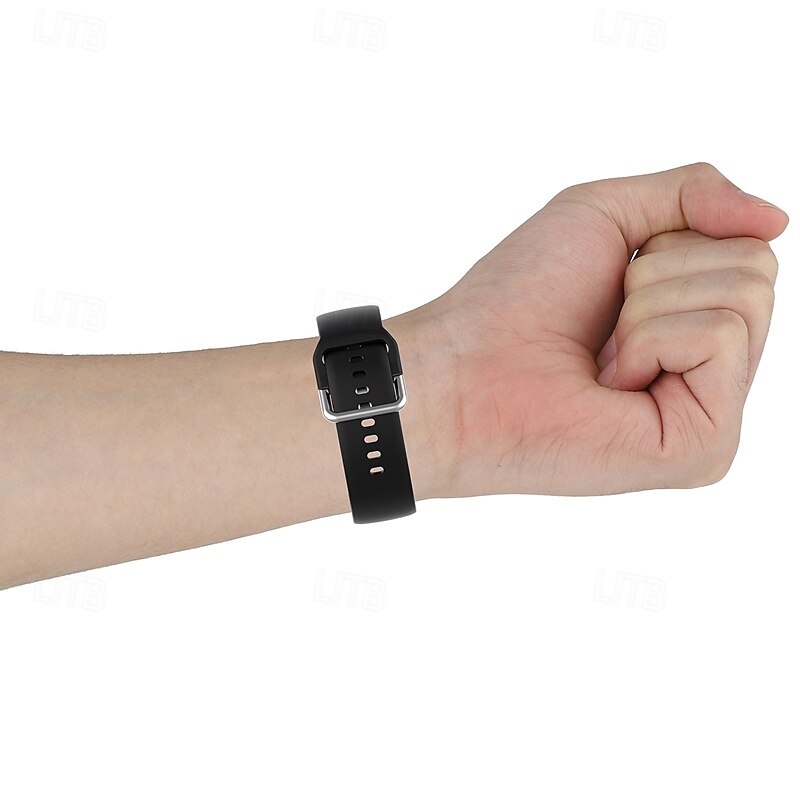 צפו בנד ל Samsung Galaxy Watch 3 45mm, Galaxy Wacth 46mm, Gear S3 Classic / Frontier, Gear 2 Neo Live סיליקוןריצה תַחֲלִיף רצועה מתכוונן רצועת ספורט צמיד 2025 - $12.99 –P2