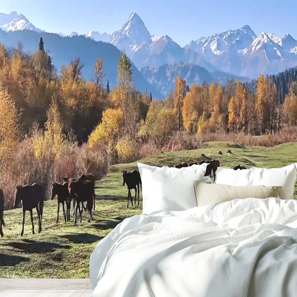 Landscape Nature 3D Wallpaper Home Decoration Wall Mural Roll Peel and Stick Removable PVC/Vinyl Material Self Adhesive/Adhesive Required Wall Decor for Living Room 2025 - $13.99 –P4