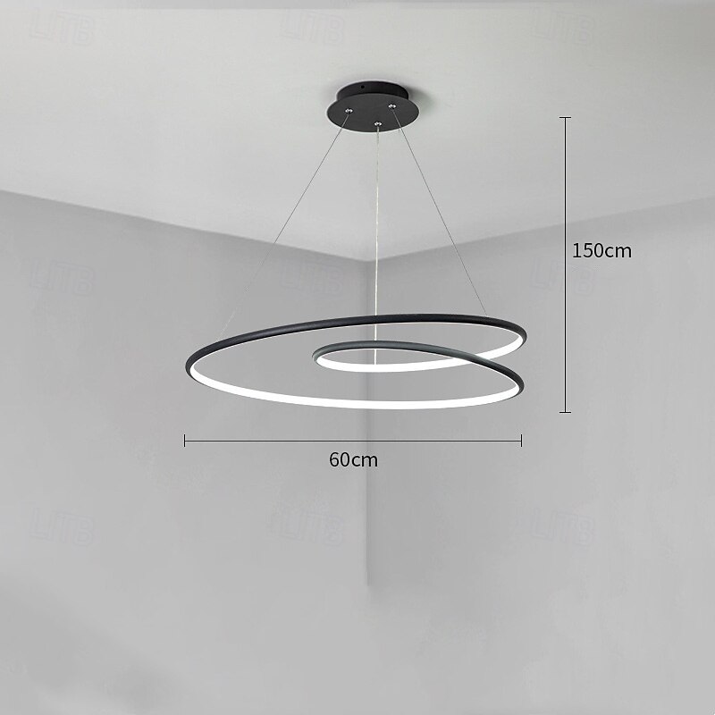 luminaires suspendus à led luminaire suspendu irrégulier luminaire à led en fer éclairage goutte d'eau romantique 220-240v de 2025 ? $349.99 –P7