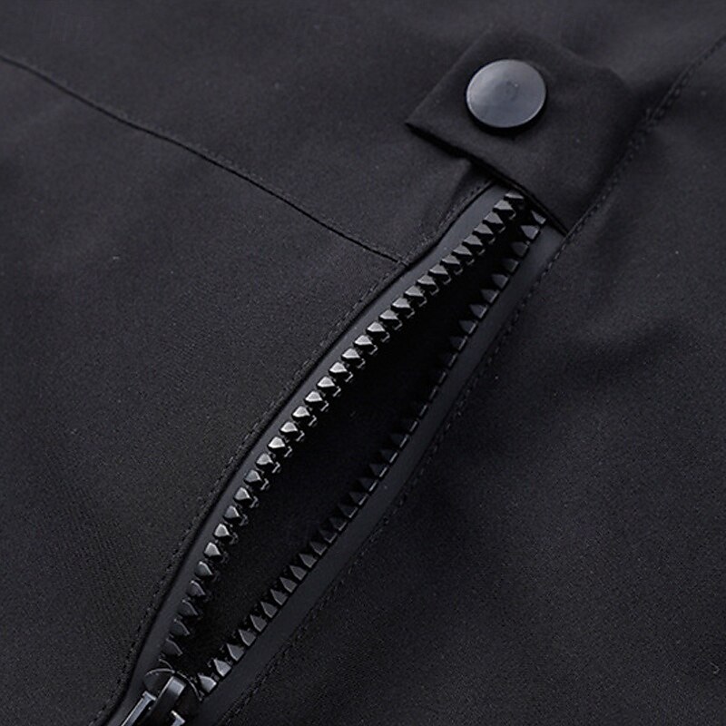 Homens Jaqueta Softshell Jaqueta de Trilha Inverno Ao ar livre Térmico / Quente A Prova de Vento Impermeável Jaqueta de Inverno Jaqueta leve Jaqueta corta-vento Viajar Preto Marfim Amarelo Azul Escuro de 2025 por $77.99 –P9
