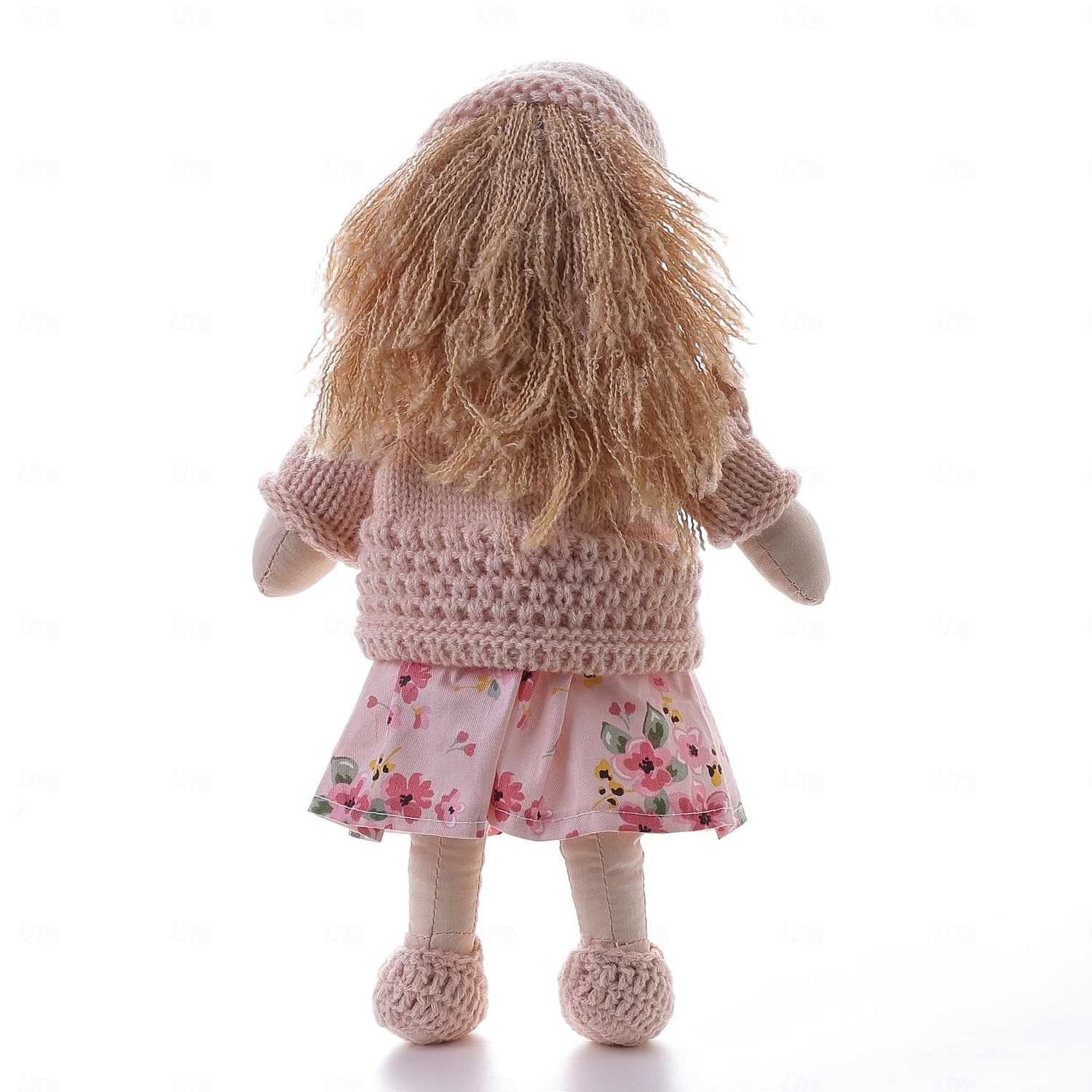 waldorfdocka bomull waldorfdocka figur konstnär handgjord festivaltumme 2025 - $68.99 –P12