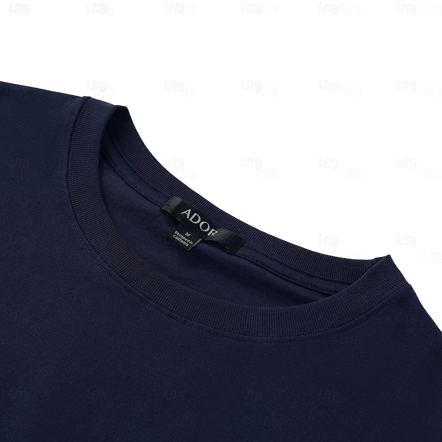 Men's 100% Cotton T Shirt Ombre Graphic Crew Neck Training Outdoor Long Sleeve Crewneck Clothing Apparel Elegant Warm Vacation Vintage 2025 - $27.99 –P5