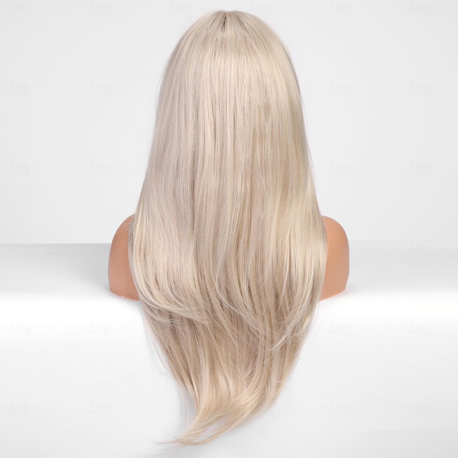 Wig with Curtain Bangs Long Wigs for Women Natural Straight Synthetic Wig for Daily Use Cosplay 2025 - zł62.38 –P5