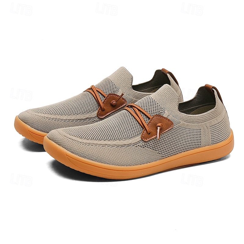 Herren Leichte Barfußschuhe – Atmungsaktive Freizeitsneaker mit Slip-On Design für Gehen, Reisen und Alltag 2025 - $34.99 –P1