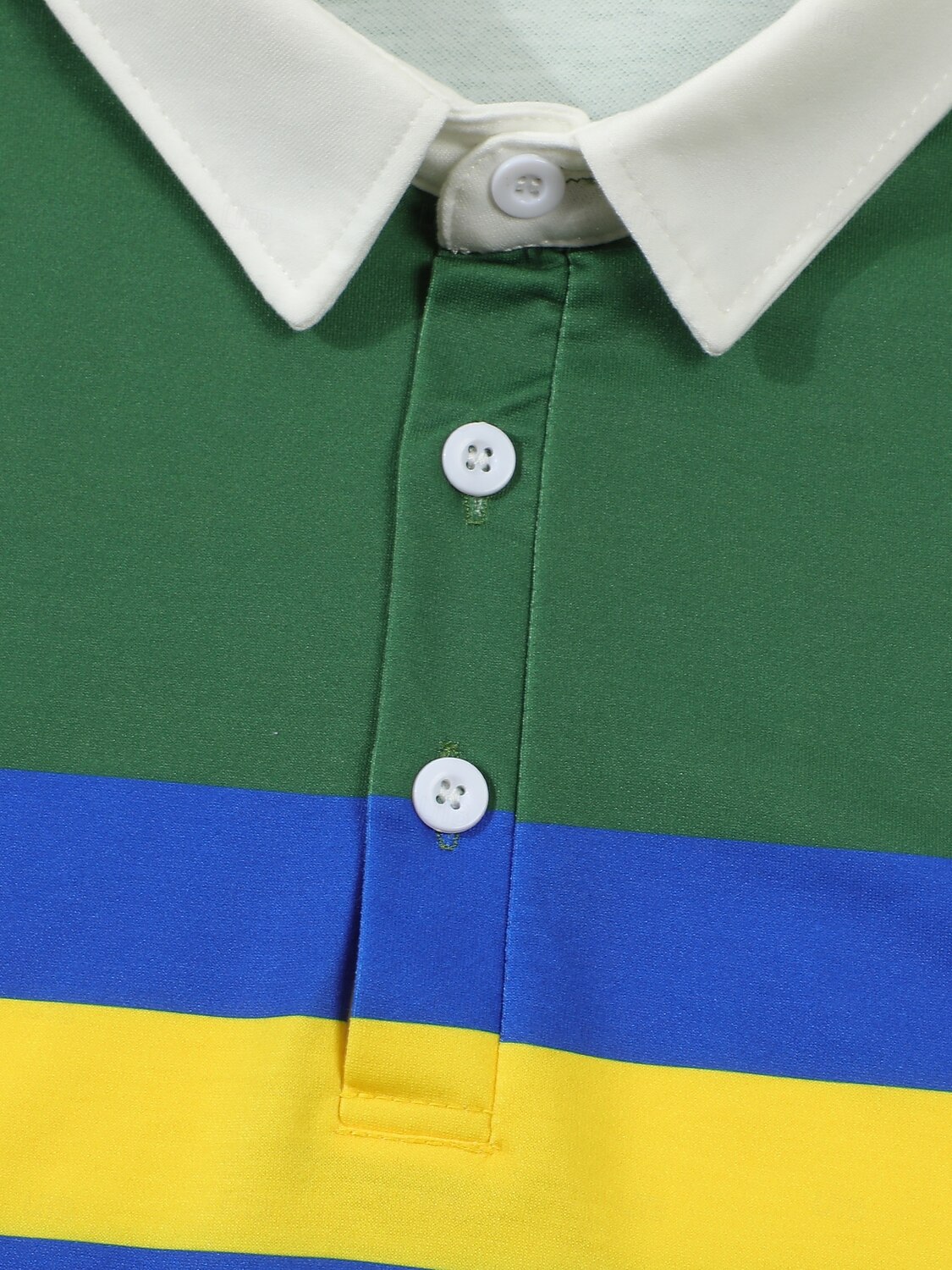 Herren Poloshirts Golf Poloshirts Strasse Geschäft Klassisch Langarm Modisch Basic Farbblock Streifen Knopf Herbst Winter Regular Fit Marineblau Grün Poloshirts 2025 - $23.99 –P6