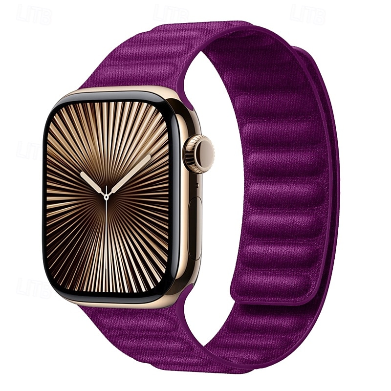 2025年 Solo Loop と互換性があります Apple Watch ウォッチバンド 38mm 40mm 41mm 42mm 44mm 45mm 49mm マグネティッククラスプ 調整可 生地 交換用時計バンド のために iwatch Ultra 2 Series 9 8 7 SE 6 5 4 3 2 1 コレクション – $18.99 –P15