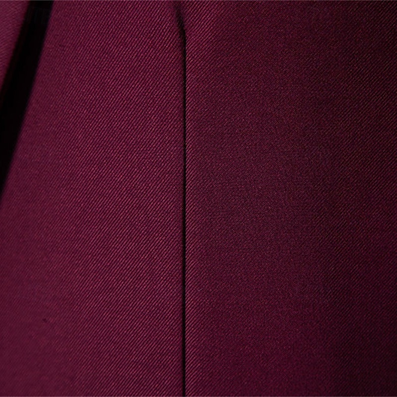 Herren Blazer Sakko Geschäft Cocktailparty Hochzeitsfeier Modisch Brautkleider schlicht Frühling & Herbst Baumwollmischung Farbblock Patchwork Knopf Komfortabel Einreihiger Verschluss Blazer Schwarz 2025 - $44.99 –P4