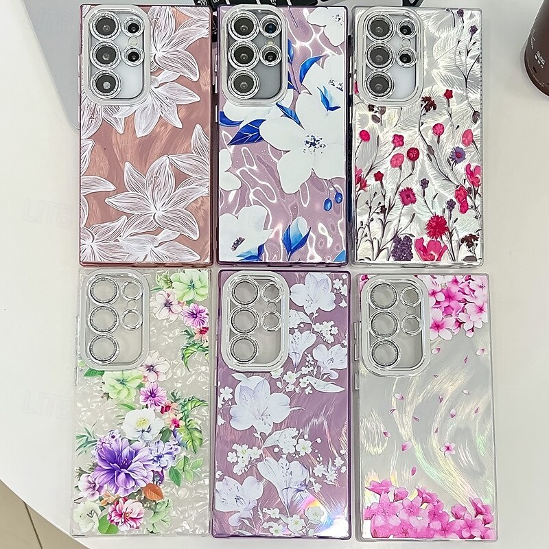 телефон Кейс для Назначение SSamsung Galaxy S24 S24 Ultra Plus S24 ФЭ S23 Ultra А55 А35 А25 А15 5Г A54 S25 Ультра Кейс на заднюю панель Защита от удара Ретро ТПУ ПК 2025 - $13.99 –P1