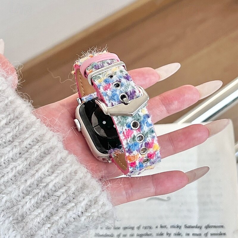 Solo Loop Kompatibilis valamivel Apple Watch óraszíj 38mm 40mm 41mm 42mm 44mm 45mm 49mm Állítható Műbőr Csere óraszíj mert iwatch Ultra 2 Series 9 8 7 SE 6 5 4 3 2 1 2025 - $15.99 –P7