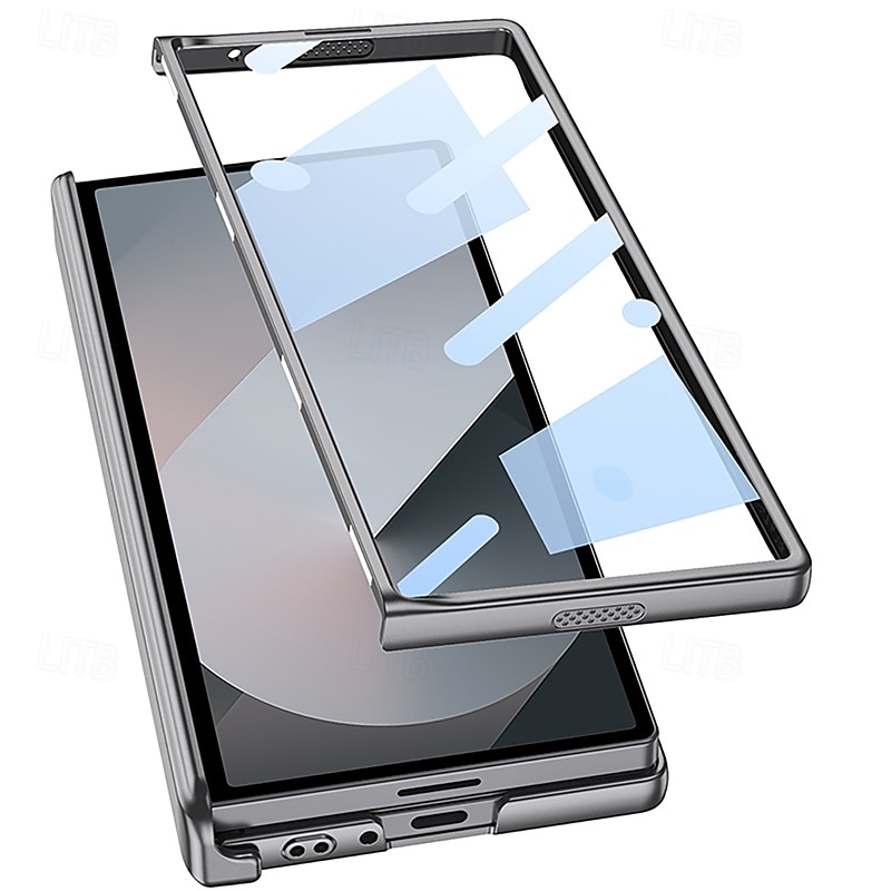 telefono Custodia Per Samsung Galaxy Z Fold 6 Copertura Posteriore Magnetico Resistente agli urti Retrò PC del 2025 a $25.99 –P6