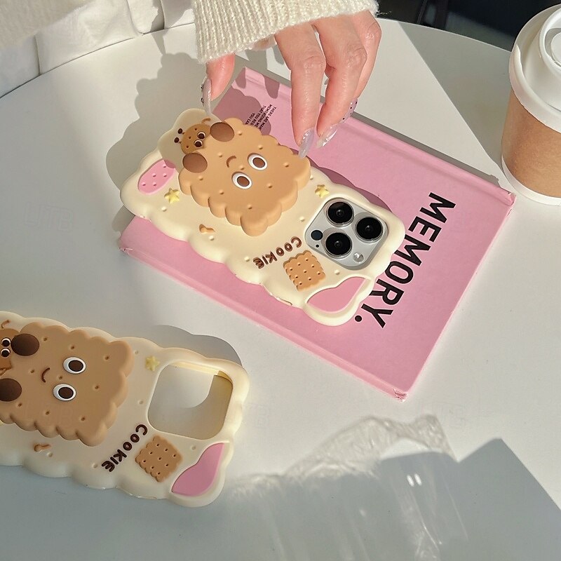 telefon Carcasă Pro iPhone 16 iPhone 16 Pro iPhone 16 Pro Max iPhone 15 Pro Max Plus iPhone 14 Pro Max Plus Zadní kryt se stojánkem Nárazuvzdorné Retro Silikon 2025 - $15.99 –P8