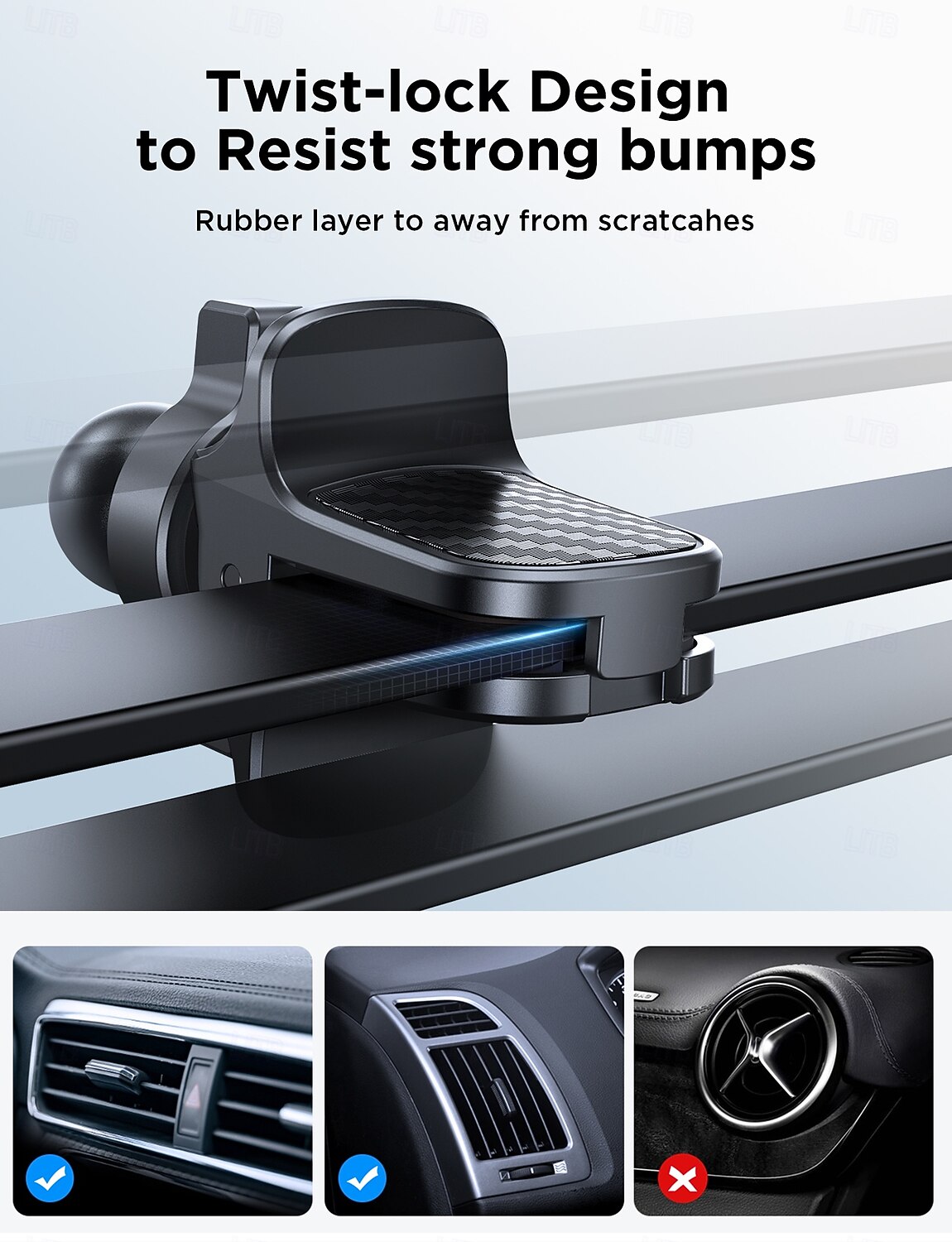 Car Vent Phone Mount Rotatable Magnetic Phone Holder for Car Compatible with All Mobile Phone Phone Accessory 2025 - $18.99 –P5