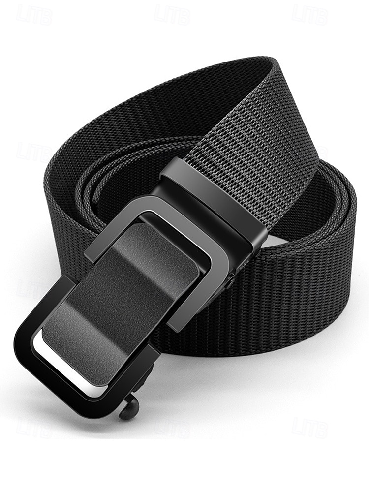 Men's Tactical Nylon Belt with Heavy-Duty Quick-Release Buckle, Adjustable Durable Design for Outdoor Activities, Hiking, and Casual Wear 2025 - $7.99 –P3
