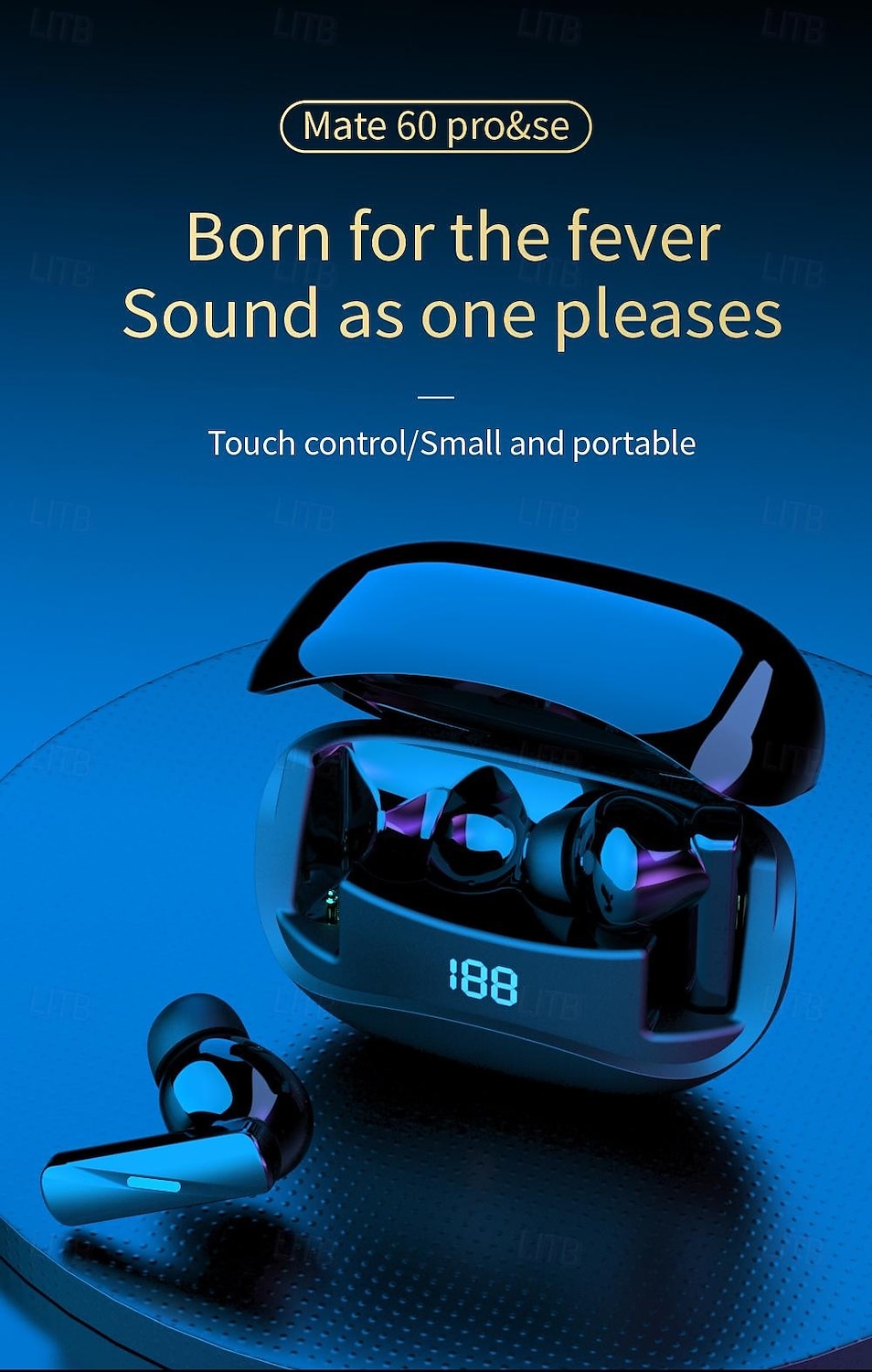 True Wireless Headphones TWS Earbuds In Ear Bluetooth 5.3 Ergonomic Design Wireless Earphones Sound Quality Providing Unparalleled Performance 2025 - $22.99 –P1
