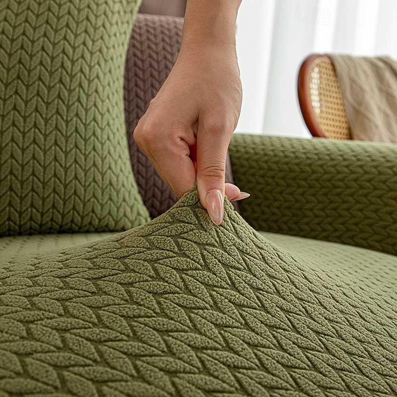 capa de sofá de alta elasticidade tecido macio e elástico se adapta perfeitamente à maioria dos sofás capa durável e confortável protege os móveis de manchas e danos fácil de instalar e lavável à de 2025 por $39.99 –P9