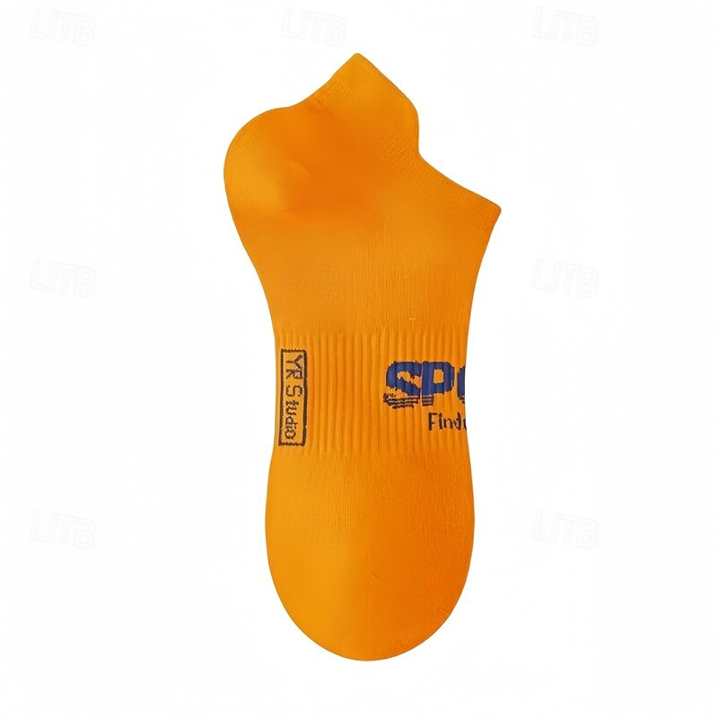 Муж. 6 предметов Мульти пакеты Носки Носки до щиколотки Носки для бега Повседневные носки Черный Белый Цвет Буквы Отпуск Для занятий спортом Повседневные Классический Средней плотности Весна Осень 2025 - $14.49 –P6