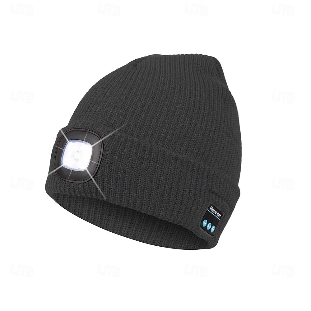 Voor heren Uniseks Muts Wintermutsen Beanies 骷髅头毛线帽 Gebreide muts Zwart Rood Polyesteri Gebreid Knus Alledaagse kleding Uitgaan Effen / effen kleur Warm 2025 - $20.99 –P2