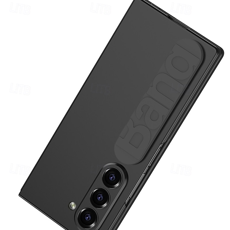 Handy Hülle Handyhüllen Für Samsung Galaxy Z-Falte 6 Z Fold 5 Rückseite Magnetisch Unterstützt kabelloses Laden mit Handschlaufe Retro TPU Silikon 2025 - $24.99 –P4