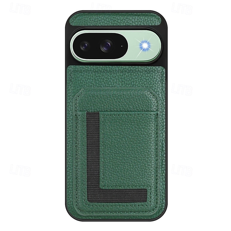 τηλέφωνο tok Για Google Pixel 9 Pro Pixel 9 Pro XL Pixel 8 Pro Pixel 8 Pixel 9 Πίσω Κάλυμμα με βάση στήριξης Μαγνητική Υποστήριξη ασύρματης φόρτισης Ρετρό TPU PU δέρμα 2025 - $19.99 –P3