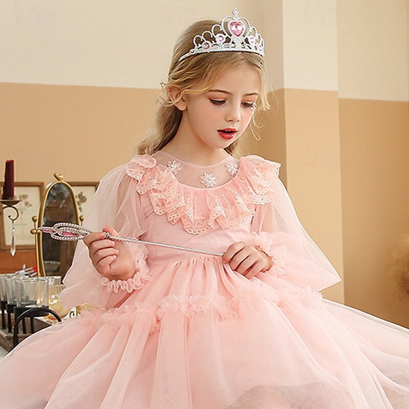 2 Stück kinderkleidung Mädchen Haarzubehör Tiara Aktiv Süß Party Geburtstag Herz Rosa Blau 2025 - $5.49 –P6
