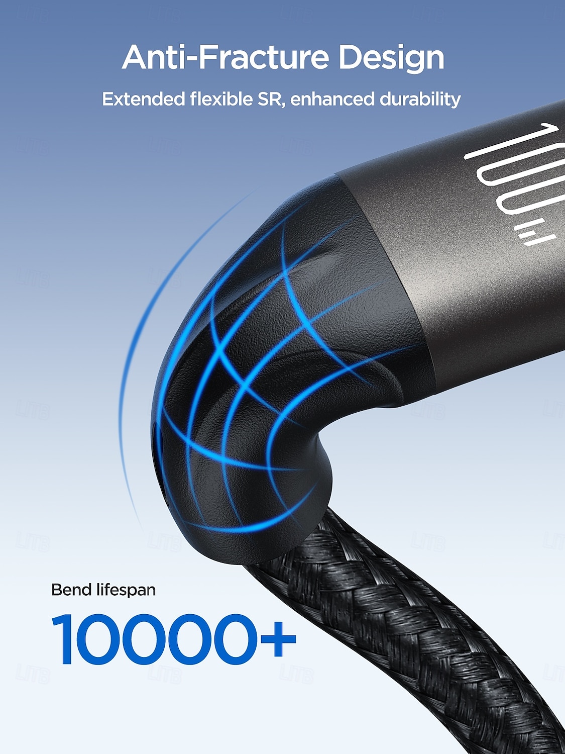 Joyroom USB C Cable 100W 3.9ft USB A to USB C 3 A Fast Charging Nylon Braided For Macbook iPad Samsung Phone Accessory 2025 - $14.99 –P4