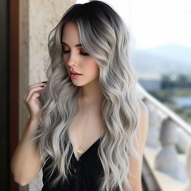 perruques de remplacement de cheveux perruque synthétique longue bouclée ondulée pour femmes noires utilisation quotidienne de fête de 2025 ? $19.99 –P8