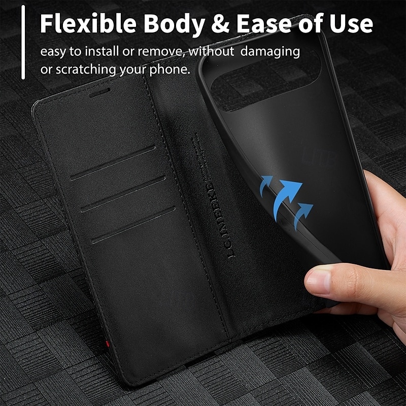 2025年 電話 ケース 用途 グーグル ピクセル9プロ ピクセル9プロXL Pixel 8 Pro Pixel 8 ピクセル9 Pixel 7 Pixel 7 Pro Pixel 6 Pixel 6 Pro フリップカバー スタンド付き カード挿入口 耐衝撃 レトロ風 TPU PUレザー  コレクション – $17.99 –P16
