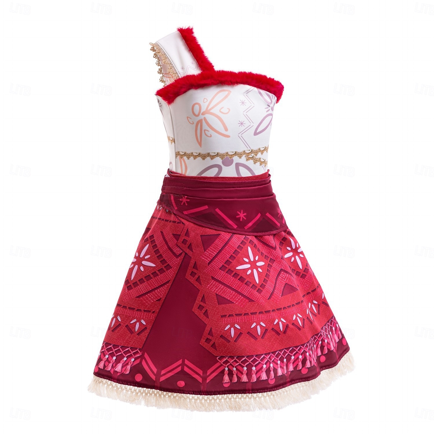 Moana Prinzessin Moana Kleid Kostüm Film- und TV-Themenkostüme Film Cosplay for Mädchen Kinder Karneval Kindertag Welttag des Buches Party Geburtstag Strand 2025 - $35.99 –P3