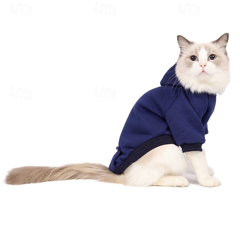 Hund Huvtröjor Mode Vinter Varm Mode Bekväm Utomhus Vardag Inomhus Hundkläder for Small Medium 2025 - $10.99 –P13