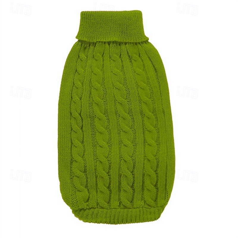 Cane Maglione Classico Inverno Caldo Di tendenza Confortevole All'aperto Abbigliamento Quotidiano Interno Abbigliamento per Cani for Piccolo Medio Grande del 2025 a $12.49 –P4