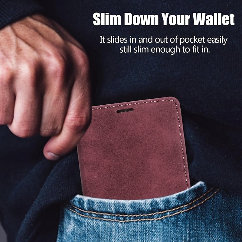 Phone Case For Samsung Galaxy S24 Plus S24 S23 S23 Plus S22 S22 Plus S21 Ultra S21 FE S21 S20 Plus Flip Cover with Stand Holder Magnetic Card Slot Retro TPU PU Leather 2025 - $20.99 –P8
