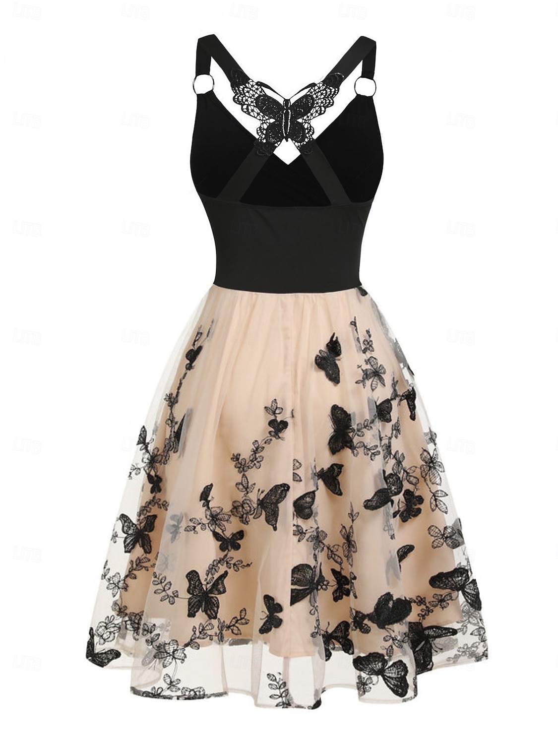 Elegant Retro Vintage 1950s Dress Masquerade Fancy Dress Women's Carnival New Year Masquerade Casual Daily Bachelorette Party Adults' Dress