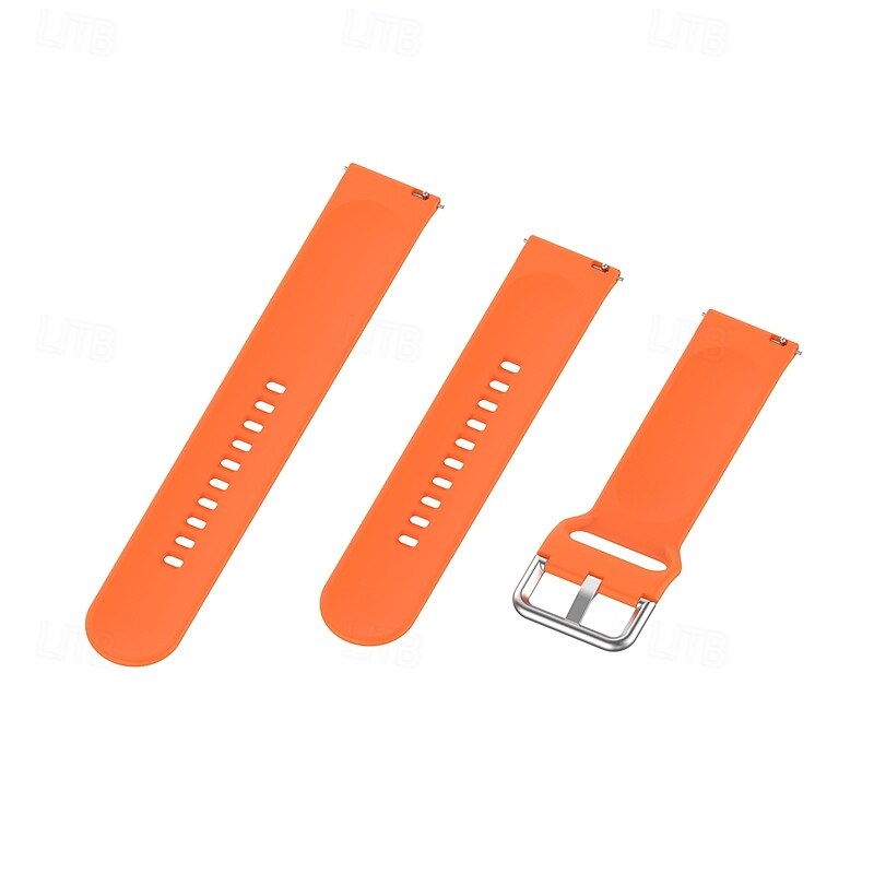 צפו בנד ל Samsung Galaxy Watch 3 45mm, Galaxy Wacth 46mm, Gear S3 Classic / Frontier, Gear 2 Neo Live סיליקוןריצה תַחֲלִיף רצועה מתכוונן רצועת ספורט צמיד 2025 - $12.99 –P4