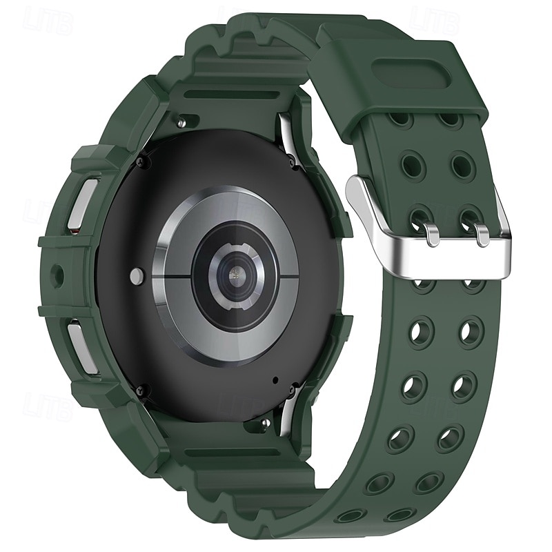 Klockarmband för Samsung Galaxy Watch 6 40/44mm Silikon Ersättning Rem Justerbar Sportband Armband 2025 - $13.99 -P11