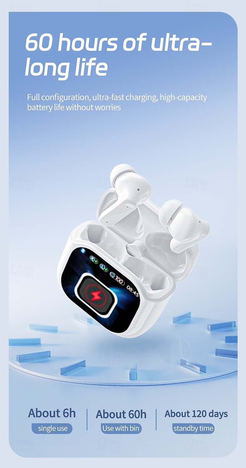 JM19 True Wireless Headphones TWS Earbuds In Ear Bluetooth 5.3 Sports Ergonomic Design Waterproof IPX4 for Apple Samsung Huawei Xiaomi MI  Fitness Camping / Hiking Running Mobile Phone Travel 2025 - $28.99 –P9