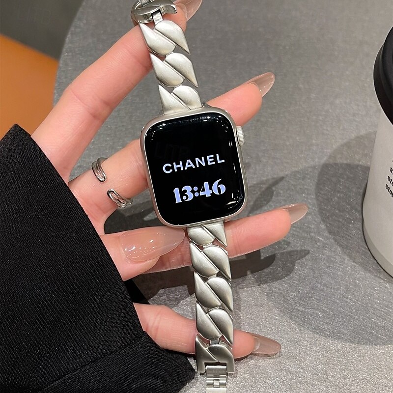 סולו לופ מותאם ל רצועת השעון של Apple Watch 38 מ"מ 40 מ"מ 41 מ"מ 42 מ"מ 44 מ"מ 45 מ"מ 49 מ"מ נשים סגסוגת רצועת שעון חלופית ל iwatch Ultra 2 Series 9 8 7 SE 6 5 4 3 2 1 2025 - $20.99 –P3