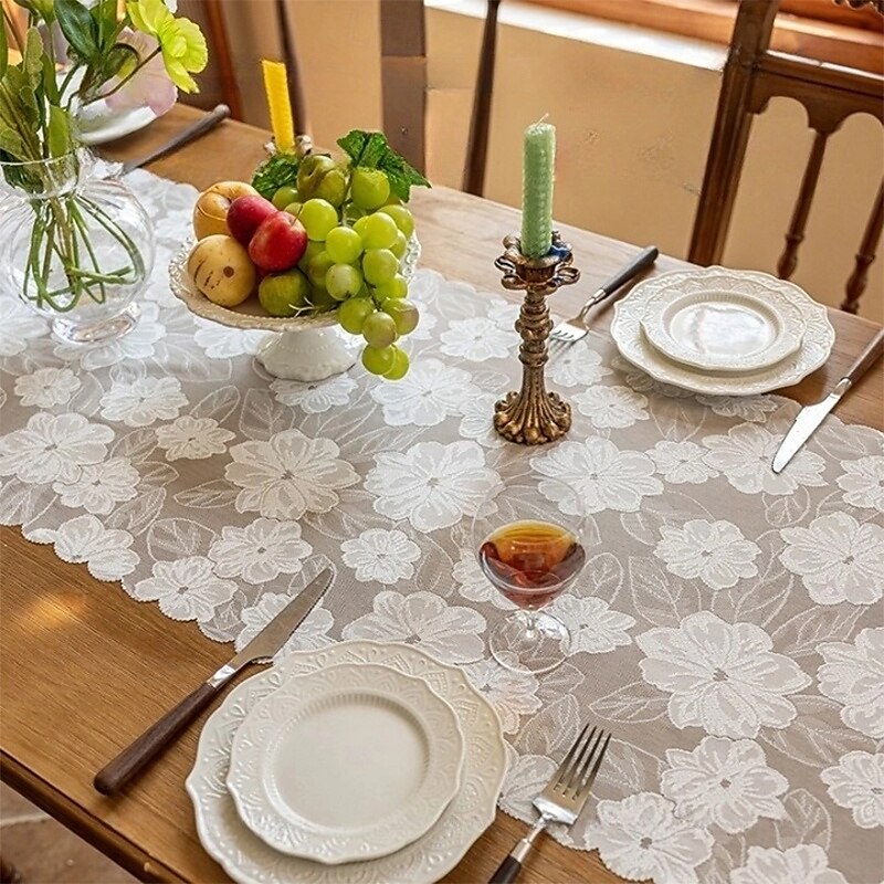 Wedding Tablecloths Elegant Design for Sophisticated Occasions Romantic Accents to Enhance the Atmosphere Perfect for Weddings, Receptions, and Banquets Durable, Stylish, and Easy to Maintain 2025 - $10.99 –P5