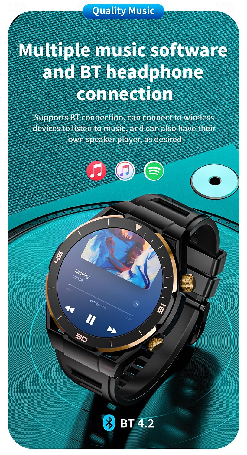 iMosi PG888 Android Smart Watch Men 2G/32G Storage HD Dual Camera NFC 2G 4G SIM Card WIFI Wireless Fast Internet Access Eurasian version 2025 - $137.79 –P14