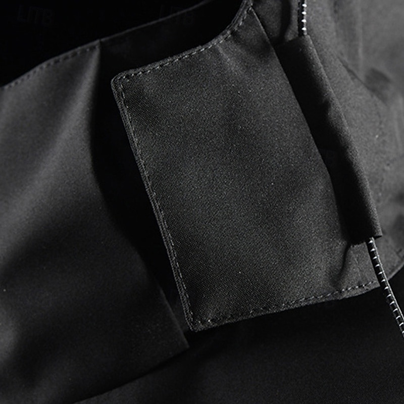 Homens Jaqueta Softshell Jaqueta de Trilha Inverno Ao ar livre Bloco de cor Térmico / Quente A Prova de Vento Impermeável Jaquetas 3-em-1 Jaqueta de Inverno Jaqueta corta-vento Viajar Preto Branco de 2025 por $82.99 –P12