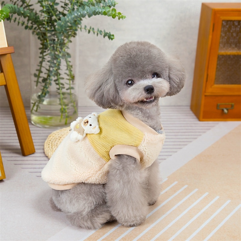 2025年 犬用 猫用 セーター カジュアル 普段着 レジャー 冬 ウォーム ソフト 快適 日常着 カジュアル/普段着 猫 犬 ハスキー犬 ラブラドール エスキモー犬 コレクション – $15.99 –P9