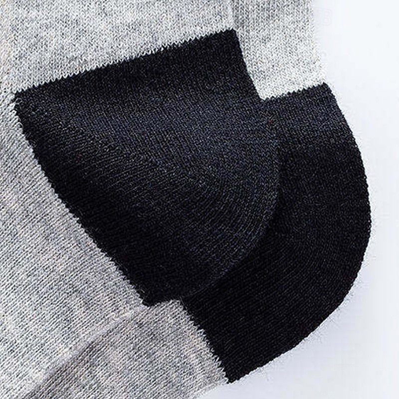 Ανδρικά 5 Ζεύγη Πολλαπλές συσκευασίες Κάλτσες Κοντές Κάλτσες Șosete de Alergat Καθημερινές Κάλτσες Μαύρο Λευκό Χρώμα Συνδυασμός Χρωμάτων Διακοπές Αθλήματα & Ύπαιθρος Καθημερινά Βασικό Μεσαίο 2026 - $6.99 –P10