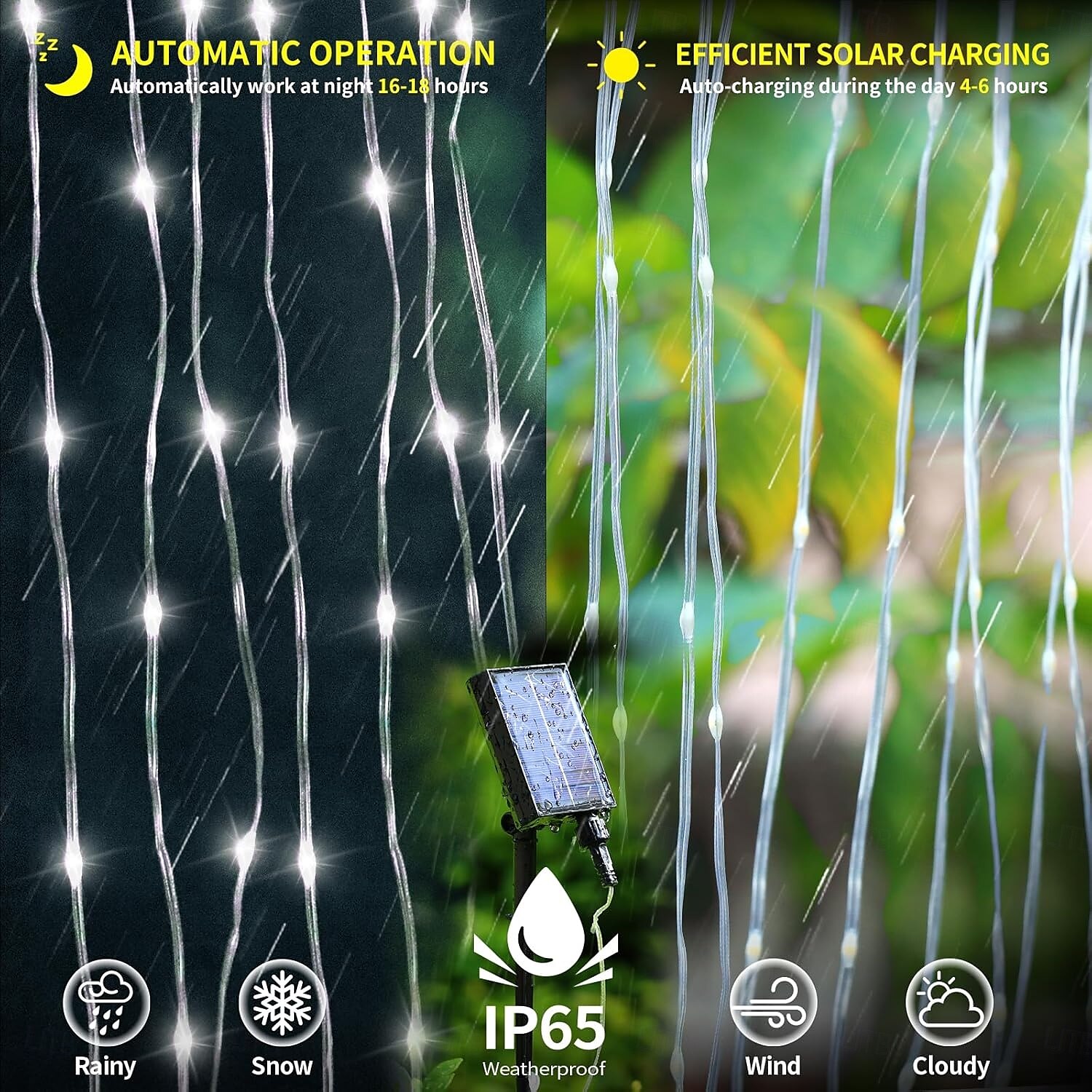 luci a stringa da 3 m alimentate ad energia solare 300 LED con telecomando a 13 tasti bianco caldo bianco freddo blu luci natalizie per interni festa matrimonio 1 pz del 2025 a $32.99 –P9