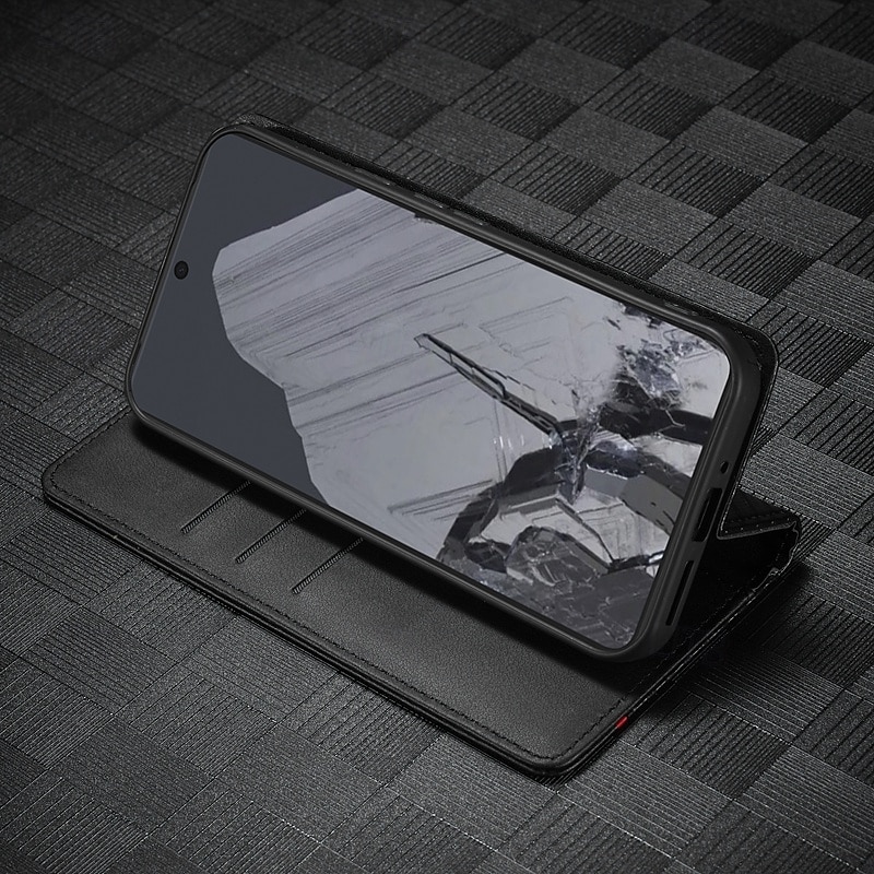 2025年 電話 ケース 用途 グーグル ピクセル9プロ ピクセル9プロXL Pixel 8 Pro Pixel 8 ピクセル9 Pixel 7 Pixel 7 Pro Pixel 6 Pixel 6 Pro フリップカバー スタンド付き カード挿入口 耐衝撃 レトロ風 TPU PUレザー  コレクション – $17.99 –P12