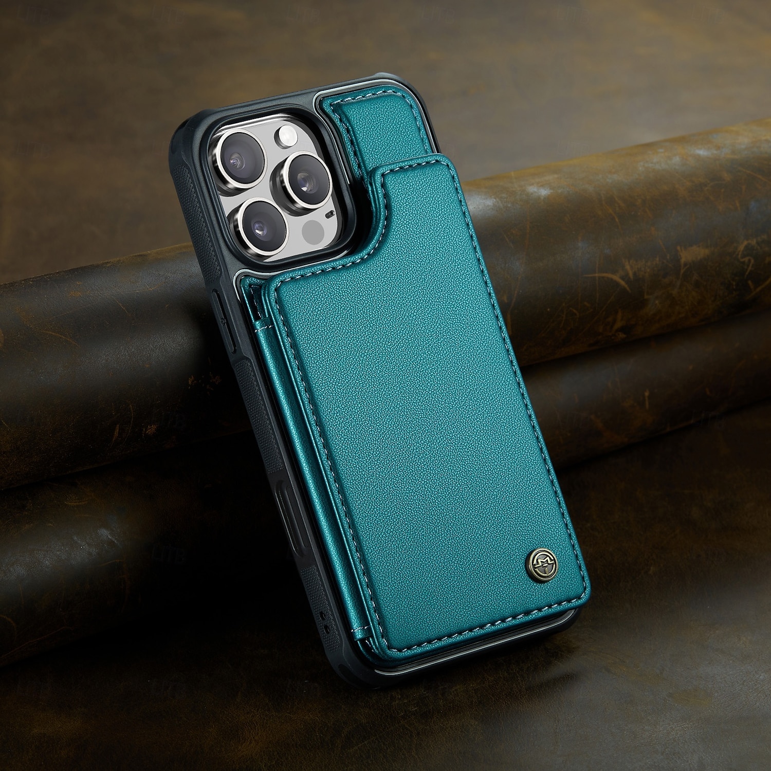 Phone Case For iPhone 16 Pro Max Plus iPhone 15 Pro Max Plus iPhone 14 13 12 11 Pro Max Plus Back Cover with Stand Holder Card Slot Shockproof Retro TPU PC 2025 - $18.99 –P6