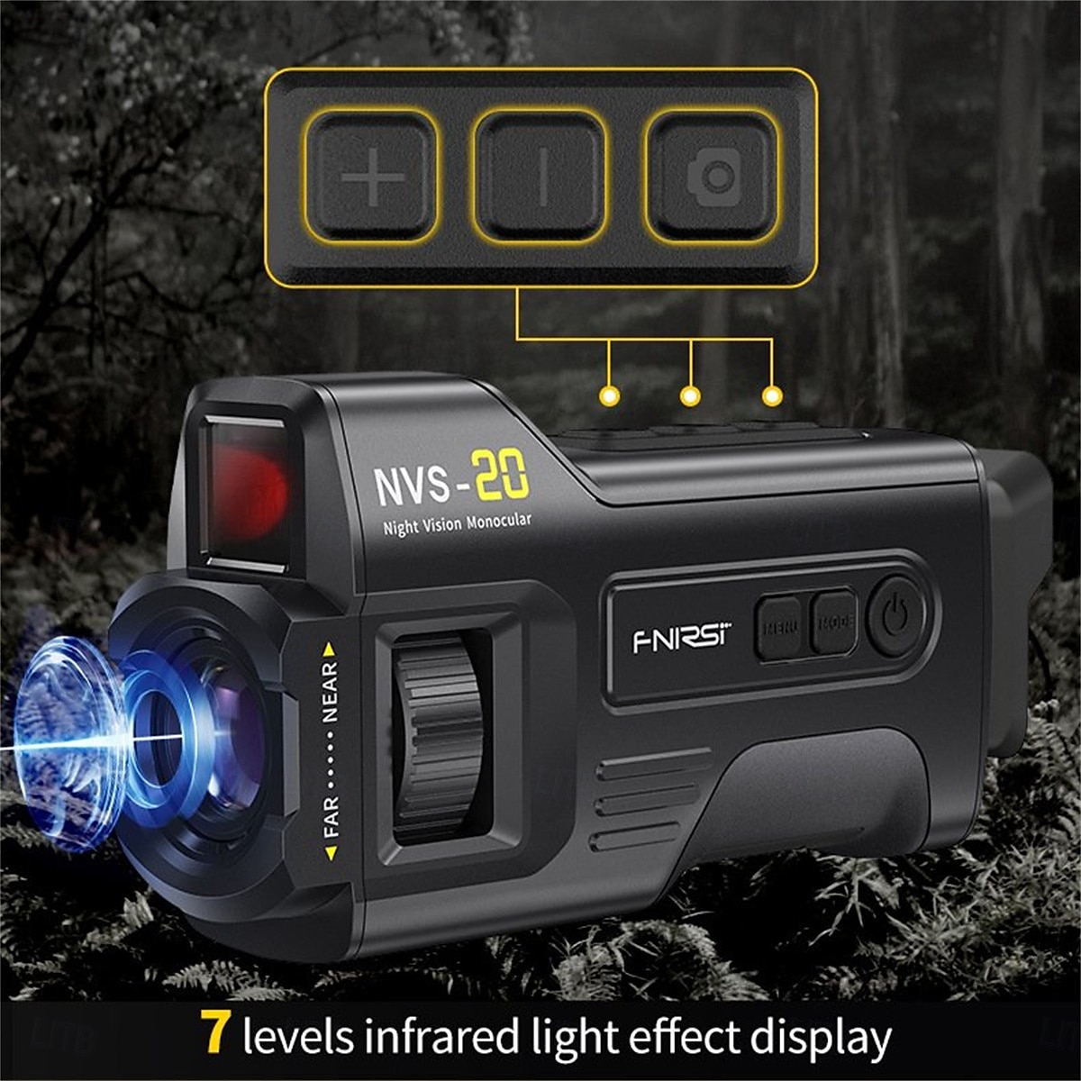Vision nocturne numérique 4K 300 m de vision nocturne complète Utilisation de jour comme de nuit Prise en charge du zoom 6x Prise de photos en résolution 36MP Enregistrement vidéo 4K de 2025 ? $143.99 –P9