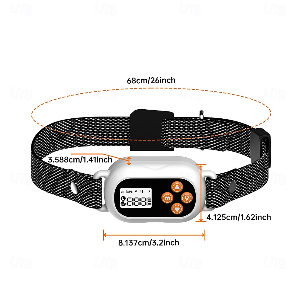 Dog Wireless Fence Portable Lightweight Durable Plastic Black 1 PC 2025 - $91.99 –P4
