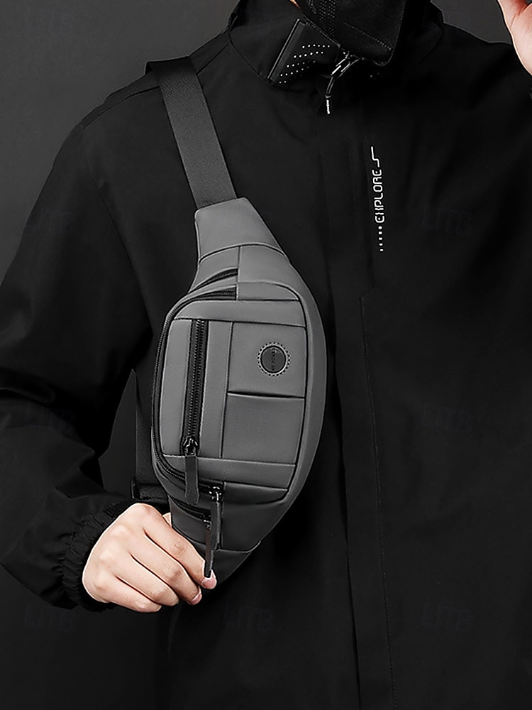 pánská zelená fanny pack taška do pasu s nastavitelným popruhem, několika kapsami na zip a kompaktním designem – ideální pro cestování, outdoorové aktivity a každodenní použití 2025 - $18.99 –P4