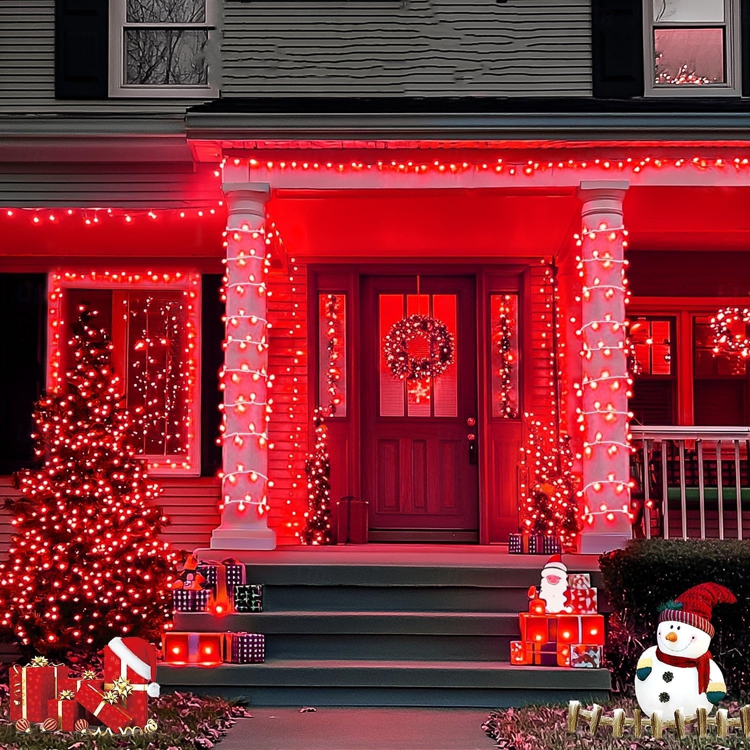 50m/100m Red & Pink LED String Lights, 400/800 LEDs EL 5mm Fairy Lights for Valentine's Day Holiday Party Décor 1 Set 2025 - $63.99 –P5