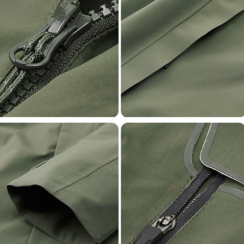 Homens Jaqueta Softshell Jaqueta de Trilha Inverno Ao ar livre Térmico / Quente A Prova de Vento Impermeável Jaquetas 3-em-1 Jaqueta leve Jaqueta corta-vento Viajar Preto Vermelho Azul Marinho de 2025 por $141.99 –P13