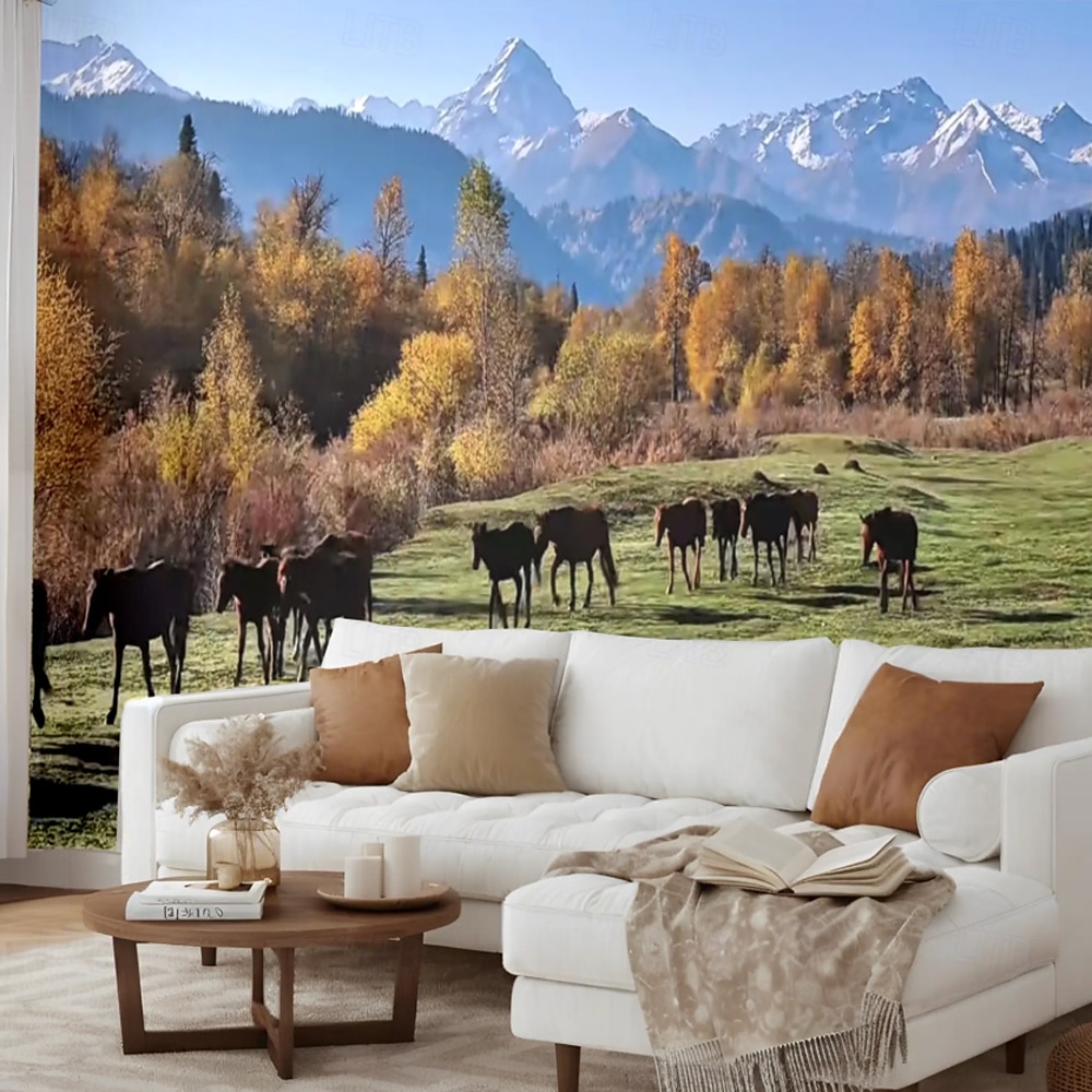 Landscape Nature 3D Wallpaper Home Decoration Wall Mural Roll Peel and Stick Removable PVC/Vinyl Material Self Adhesive/Adhesive Required Wall Decor for Living Room 2025 - $13.99 –P3